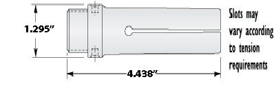 1-1/16'' Cleveland Hex Feed Finger